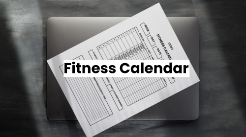 fitness calendar