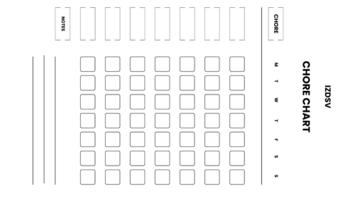 chore chart